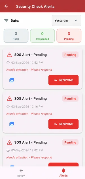 Mobile app showing a QR access pass